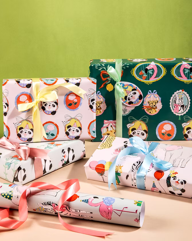 Wrapping Sheet Set- Cubo's Crew 3