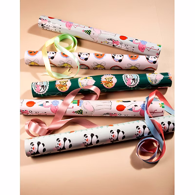 wrapping sheet set- cubo's crew