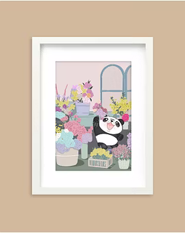 Art Print-Cubo Picks Posies