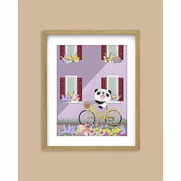 art print- on the streets with cubo