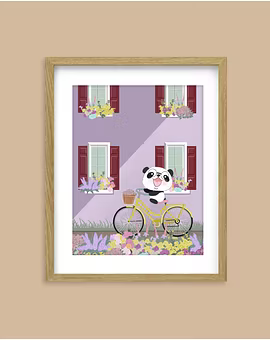 Art Print- On the Streets with Cubo
