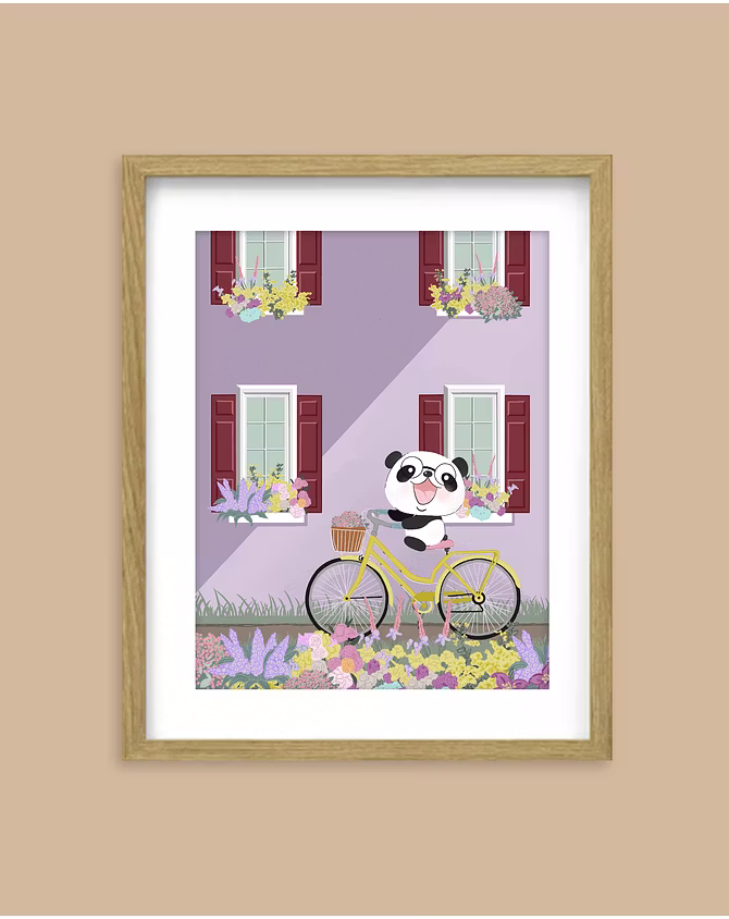 Art Print- On the Streets with Cubo 1