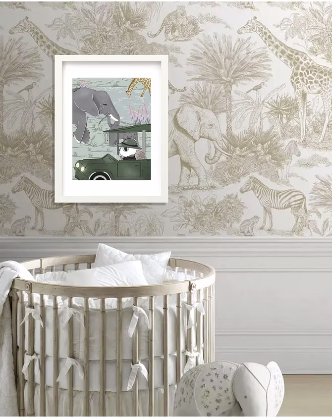 Art Print- Into the Wild with Cubo 2