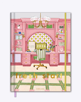 2026 Hardbound Dated Planner- Fresh Start