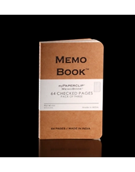 Memo Book (64 Pages/Pack of three)