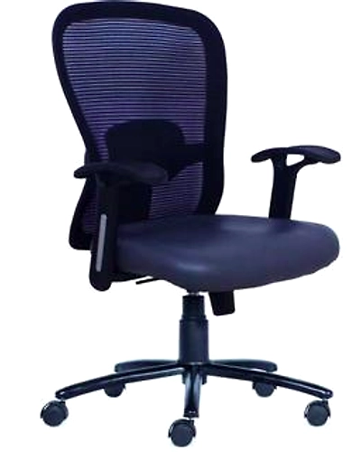 PENGUIN REVOLVING CHAIR-Black-1
