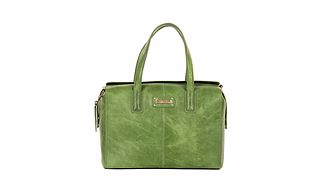 Selena Soft Bowling Bag (Forest Green)