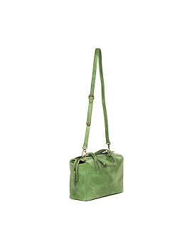 Selena Soft Bowling Bag (Forest Green)-2-sm