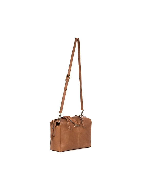 Selena Soft Bowling Bag (Copper Brown)-2