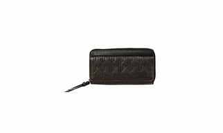 Bianca Wallet (Ebony Black Quilted Flap)