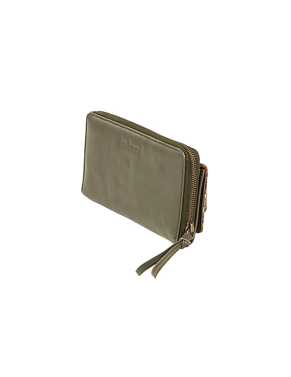 Bianca Wallet (Olive Green printed)-1