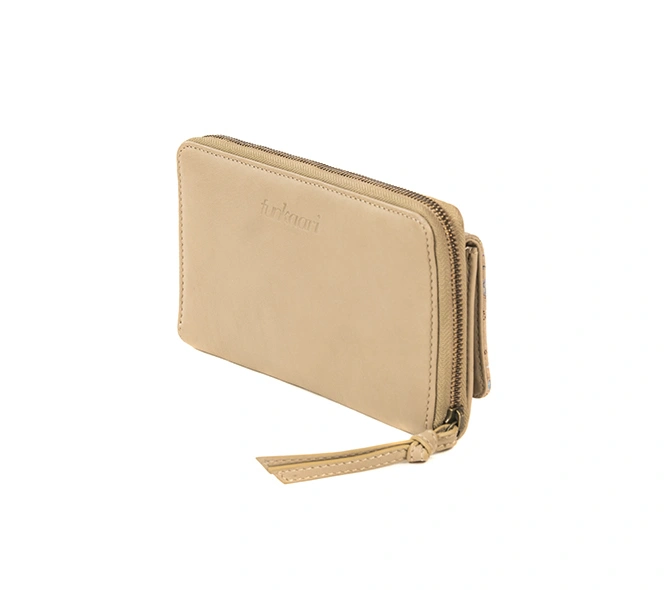 Bianca Wallet (Beige printed)-1