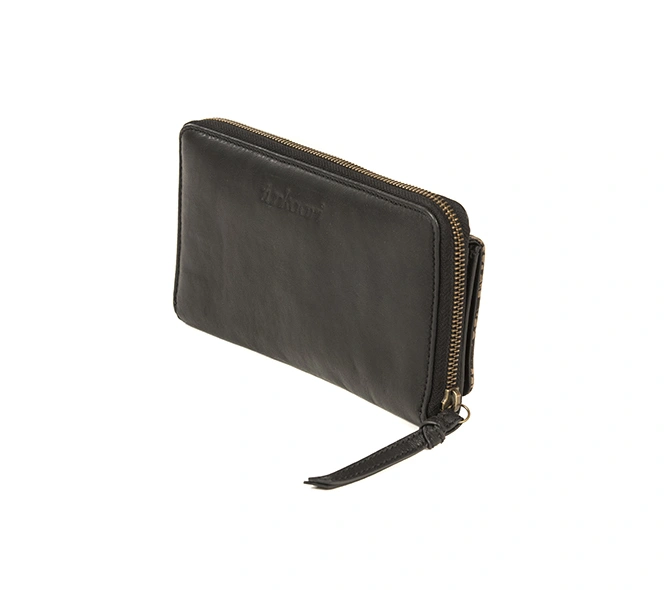 Bianca Wallet (Charcoal Black printed)-1