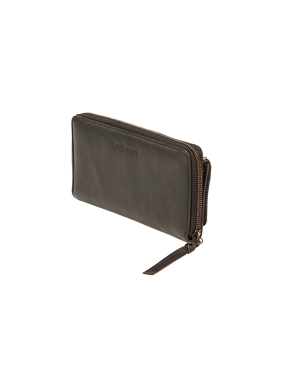 Bianca Wallet (Chocolate Brown Sequins Flap)-1