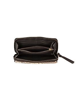 Bianca Wallet (Chocolate Brown Sequins Flap)-2-sm