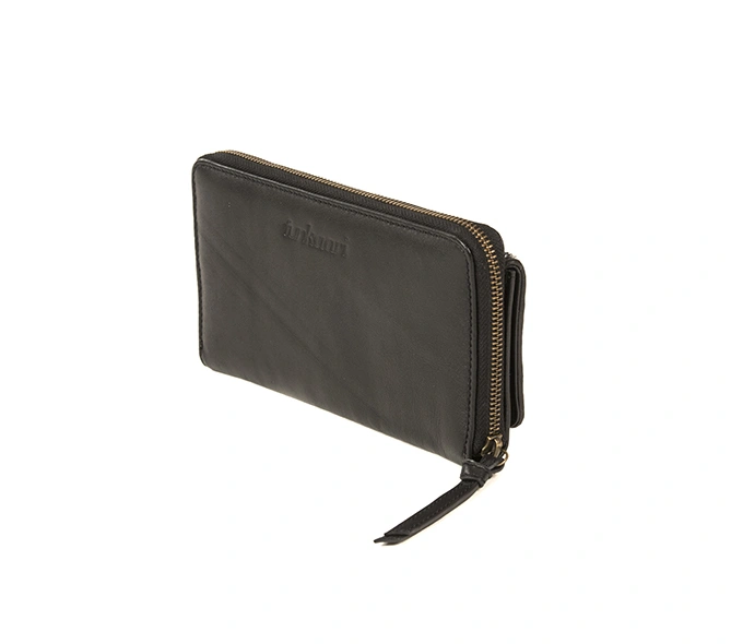 Bianca Wallet (Midnight Black Sequins Flap)-1