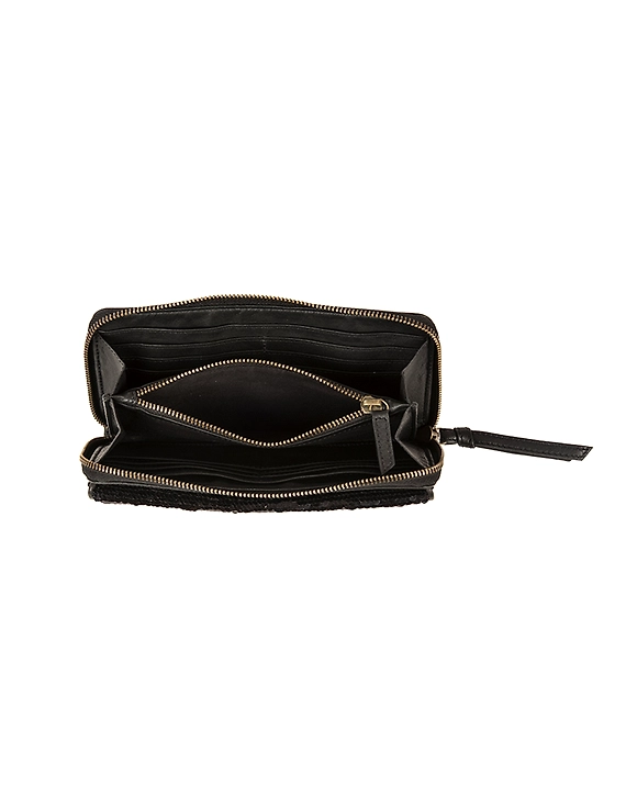 Bianca Wallet (Midnight Black Sequins Flap)-2