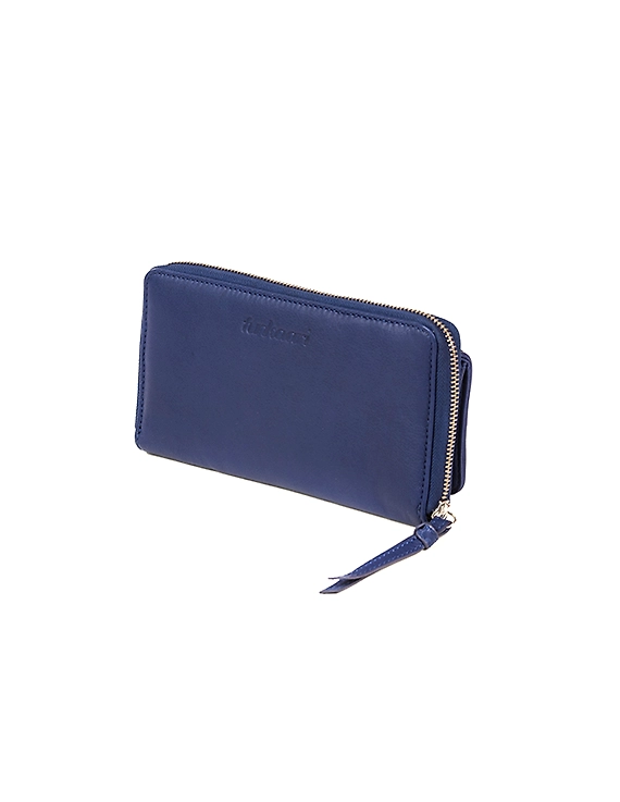 Bianca Wallet (Indigo Blue Quilted Flap)-1