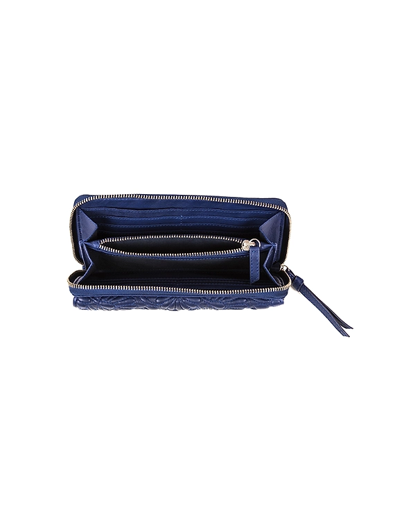 Bianca Wallet (Indigo Blue Quilted Flap)-2