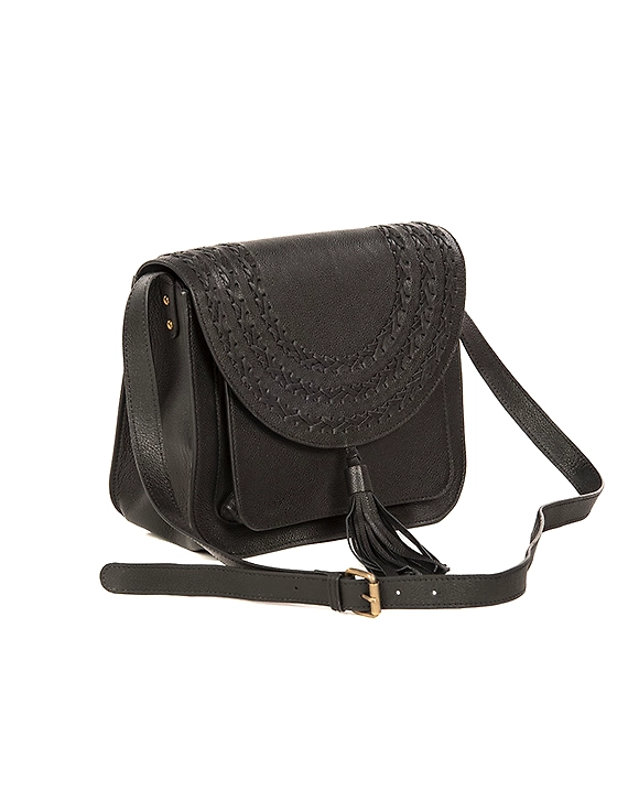 Natasha Shoulder Bag (Ebony Black)-1