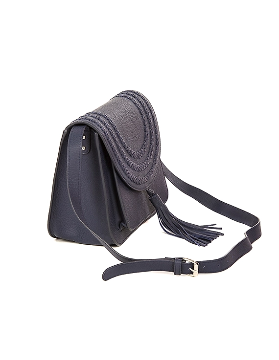 Natasha Shoulder Bag (Berry Blue)-1