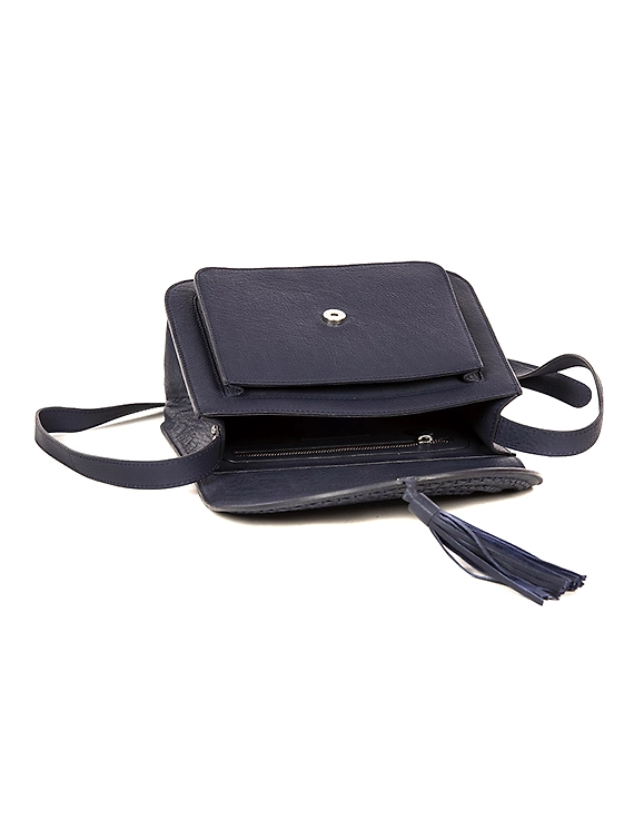 Natasha Shoulder Bag (Berry Blue)-2