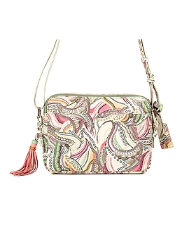 Flora Sling Bag (Printed Sea Green)-2-sm