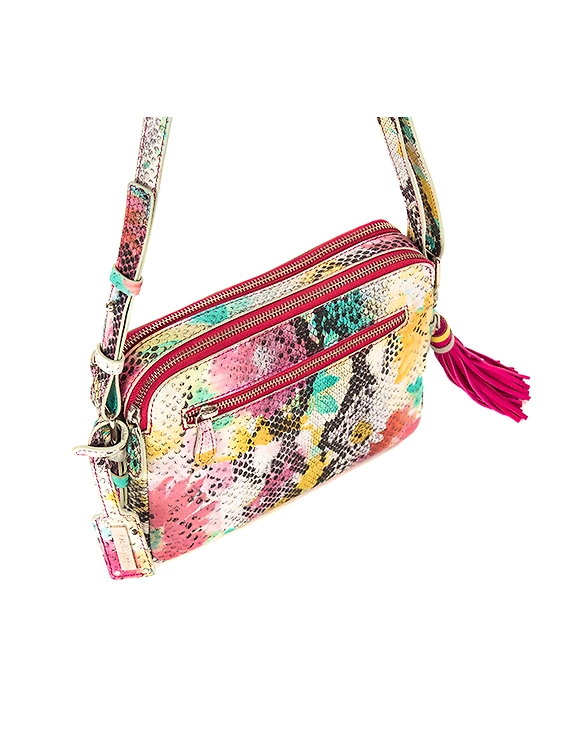 Flora Sling Bag (Printed Pink)-3