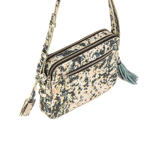 Flora Sling Bag (Printed Chalk White)-3