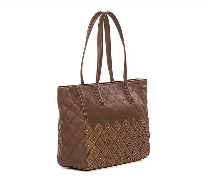 Nita Tote Bag (Cinnamon Brown)-1