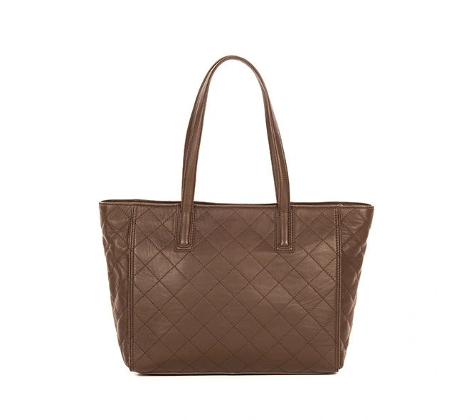 Nita Tote Bag (Cinnamon Brown)-2