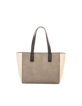 Sera Tote Bag (Dove Grey with Pearl)-FUN85-sm