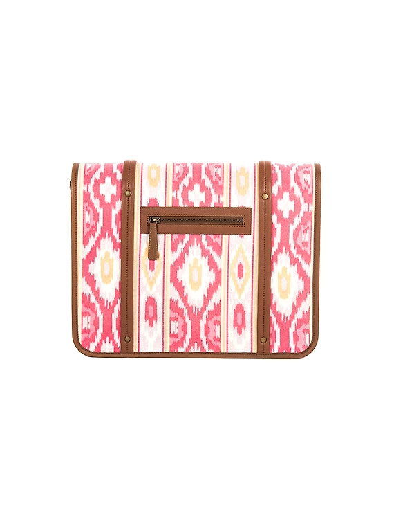 Brazen Laptop Bag (Printed Pink)-3