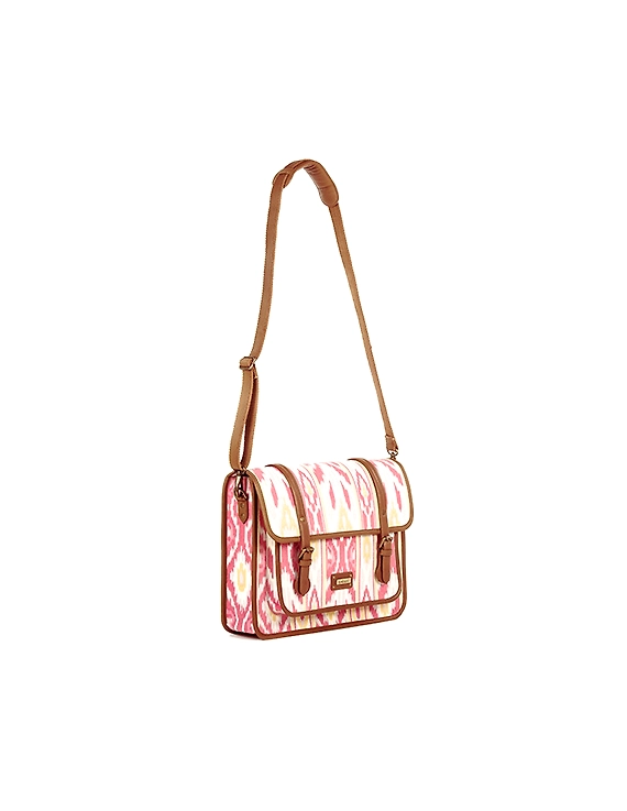Brazen Laptop Bag (Printed Pink)-2