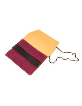 June Sling Bag (Magenta with Mustard Yellow)-2-sm