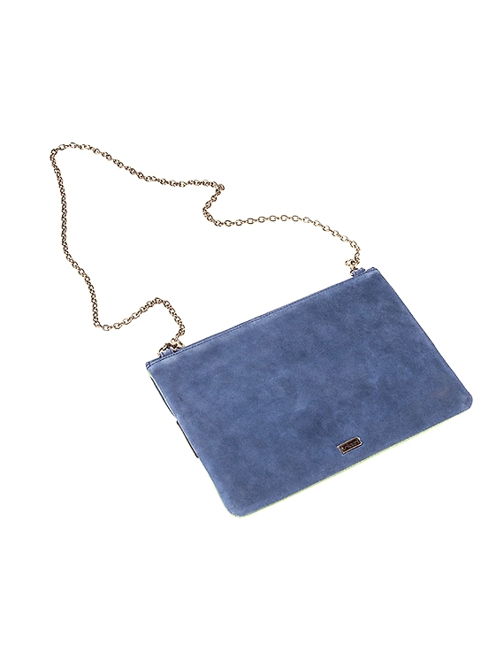 June Sling Bag (Sea Green with Indigo Blue)-1
