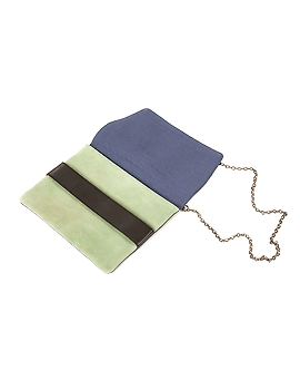 June Sling Bag (Sea Green with Indigo Blue)-2-sm
