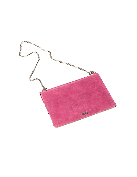 June Sling Bag (English Grey with Magenta )-1