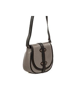 All Leather Moon Bag (Steel Grey)-1-sm
