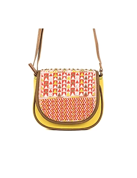 Embroidered Moon Bag (Sunny Yellow)-FUN99_A-sm