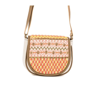 Embroidered Moon Bag (Ivory White)