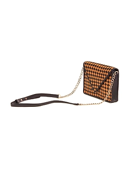 Gisha Sling Bag (Peach &amp; Indigo)-2-sm