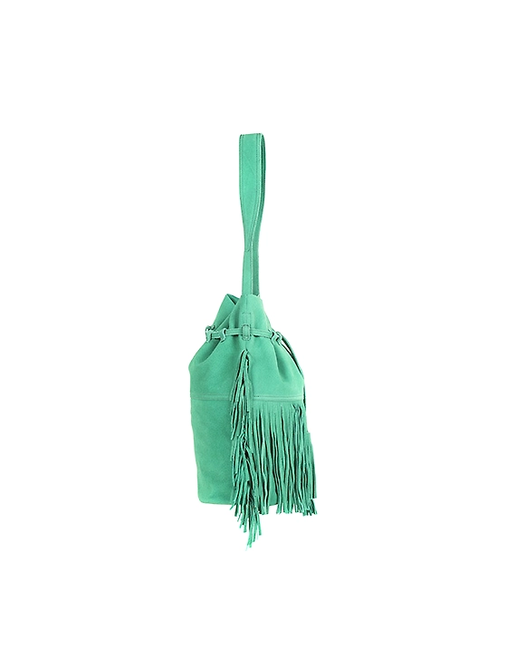 Miriam Bucket Bag (Sea Green)-1