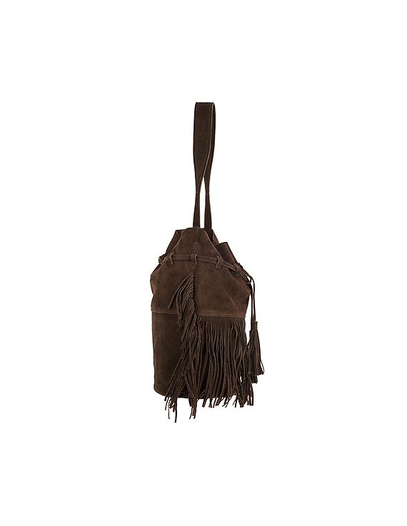 Miriam Bucket Bag (Chocolate Brown)-1