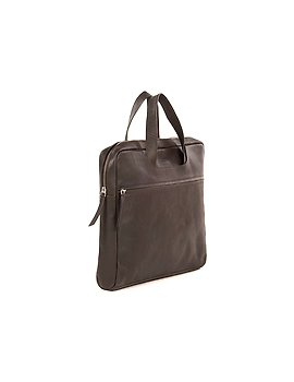Leon Business Bag (Dark Mahogany Brown)-3-sm