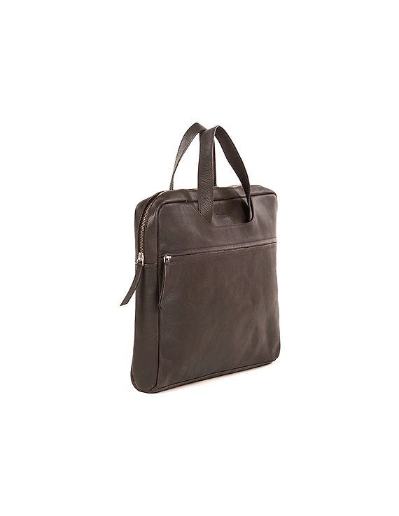 Leon Business Bag (Dark Mahogany Brown)-3