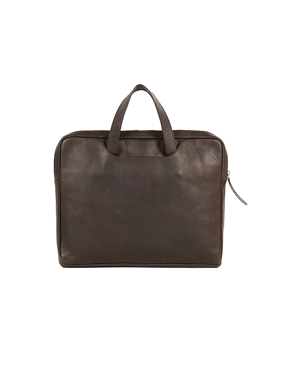 Leon Business Bag (Dark Mahogany Brown)-2