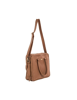 Ciaz Office Bag (Walnut Brown)-3-sm