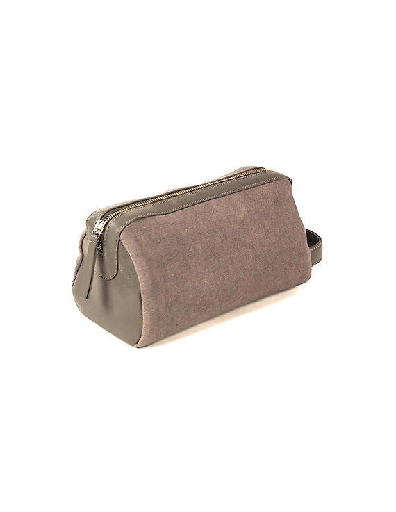 Damon Toilet Bag (English Grey)-1
