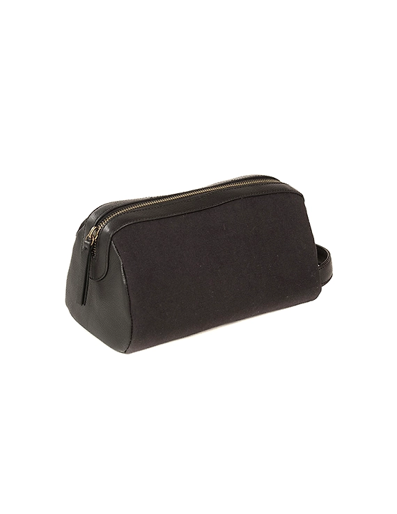 Damon Toilet Bag (Charcoal Black)-1